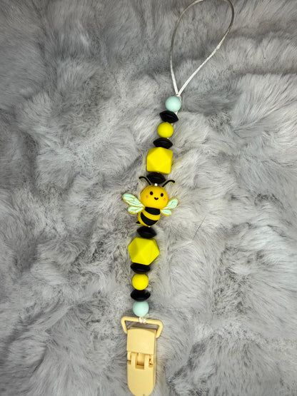 Attache lolette avec déco 3D